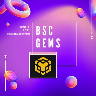 Логотип канала bscgemscryptos