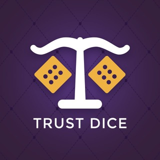 Логотип канала trust_dice