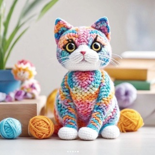 Логотип канала mir_amigurumi_crochet