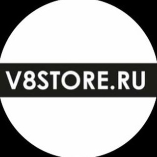 Логотип канала v8store