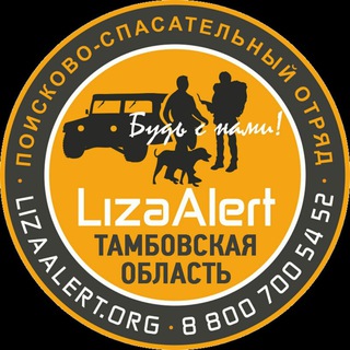 Логотип канала lizaalert_tmb