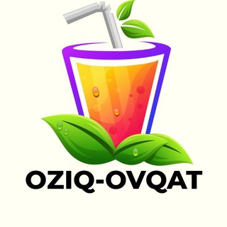 Логотип канала oziq_ovqatlari