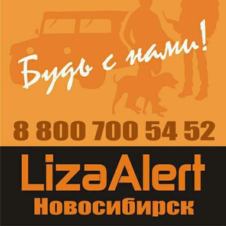 Логотип канала lizaalert_novosib