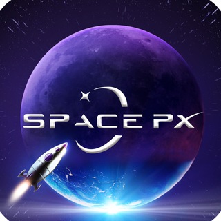 Логотип канала spacepx_english