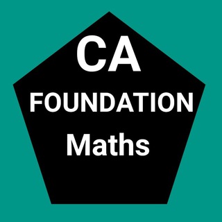 Логотип канала maths_ca_foundation