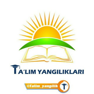 Логотип канала yangiliklari_talim