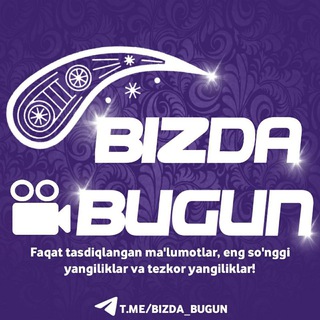 Логотип канала bizda_bugun