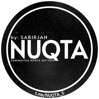 Логотип канала nuqta_s