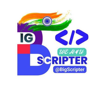 Логотип канала bigscripter