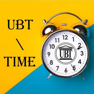 Логотип канала ubt_time