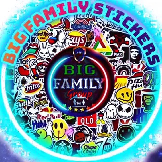 Логотип канала big_family_stickers