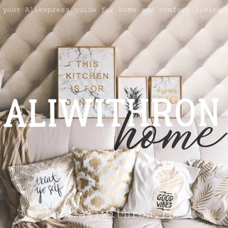 Логотип канала aliwithron_home