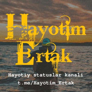 Логотип канала hayotim_ertak_hayotiy_statuslar