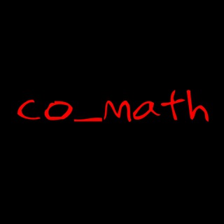 Логотип канала co_math