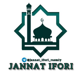 Логотип канала jannat_ifori_rasmiy