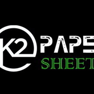 Логотип канала k2papersheets22