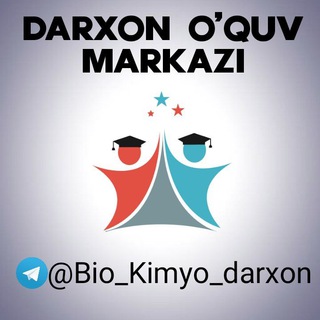 Логотип канала bio_kimyo_darxon