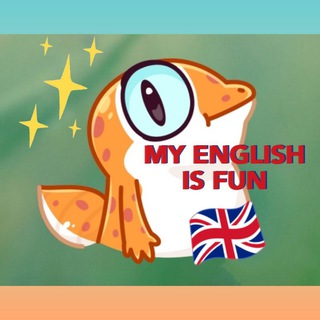 Логотип канала my_english_fun