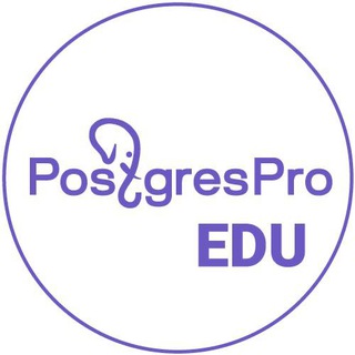 Логотип канала PostgresProEdu