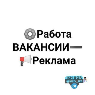 Логотип канала ish_bor_ishchi_kerak_u