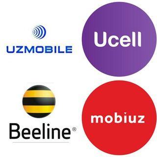 Логотип канала uzmobile_beeline_ucell_mobiuz