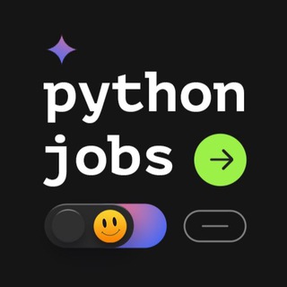 Логотип канала python_djangojobs