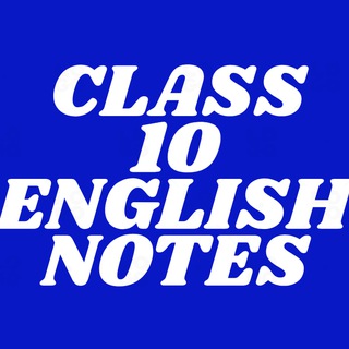 Логотип class_10_english_notes