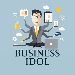 Логотип канала business_idol
