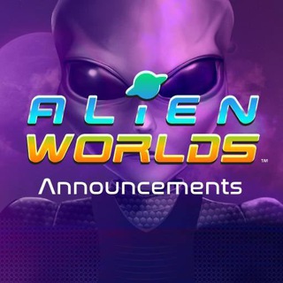 Логотип канала AlienWorlds_Announcements