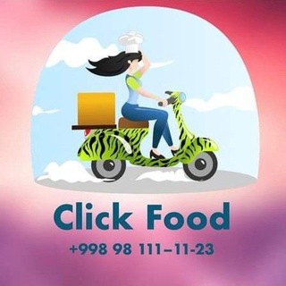 Логотип канала clickfood