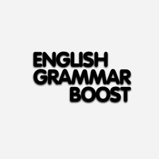 Логотип канала englishgrammarboost