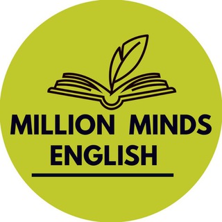 Логотип канала millionmindsenglish