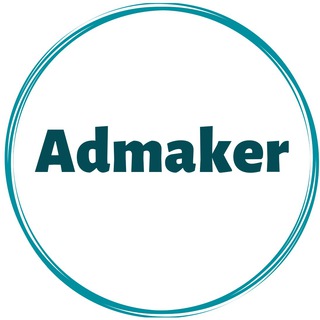 Логотип канала admaker_news