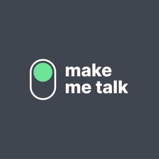 Логотип канала makemetalk_english