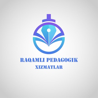 Логотип канала raqamli_pedagogik_xizmatlar