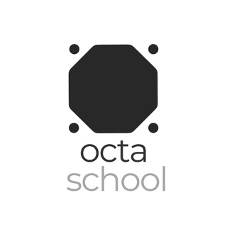 Логотип канала octa_school