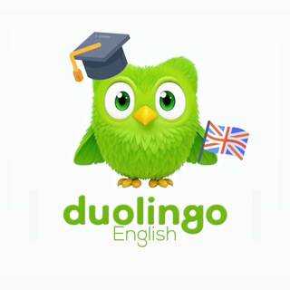Логотип канала english_duolingo