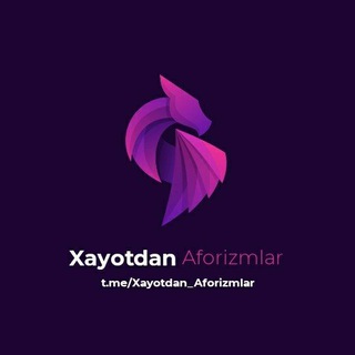 Логотип канала xayotdan_aforizmlar