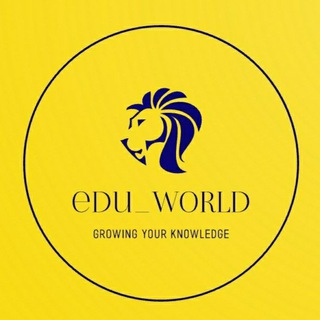 Логотип канала edu_world