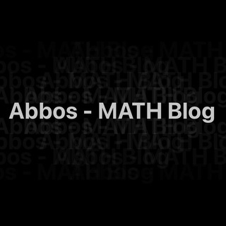 Логотип abbos_math