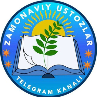 Логотип канала zamonaviy_ustoz