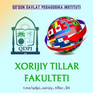 Логотип канала qdpi_xorijiy_tillar