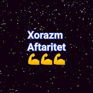 Логотип канала xorazm_aftaritettttt