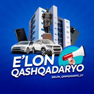 Логотип канала elon_qashqadaryo_uy