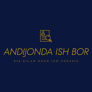 Логотип канала ishbor_andijonda