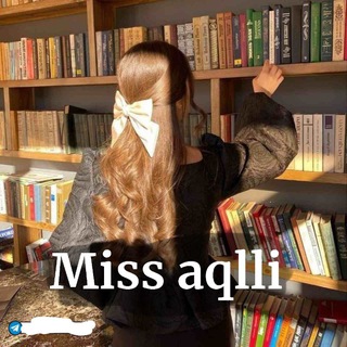 Логотип канала aqlli_qizlar_miss_aqlli