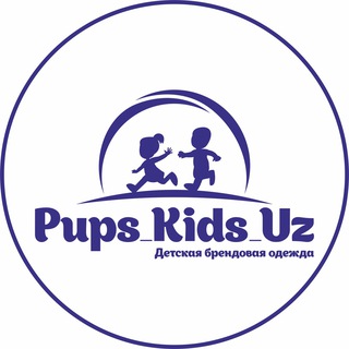 Логотип канала pups_kids_uz