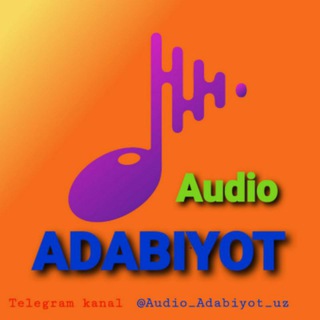 Логотип канала audio_adabiyot_uz