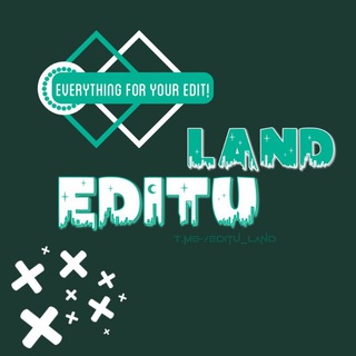 Логотип канала editu_land