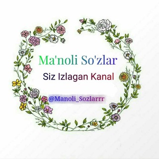 Логотип канала manoli_sozlarrr